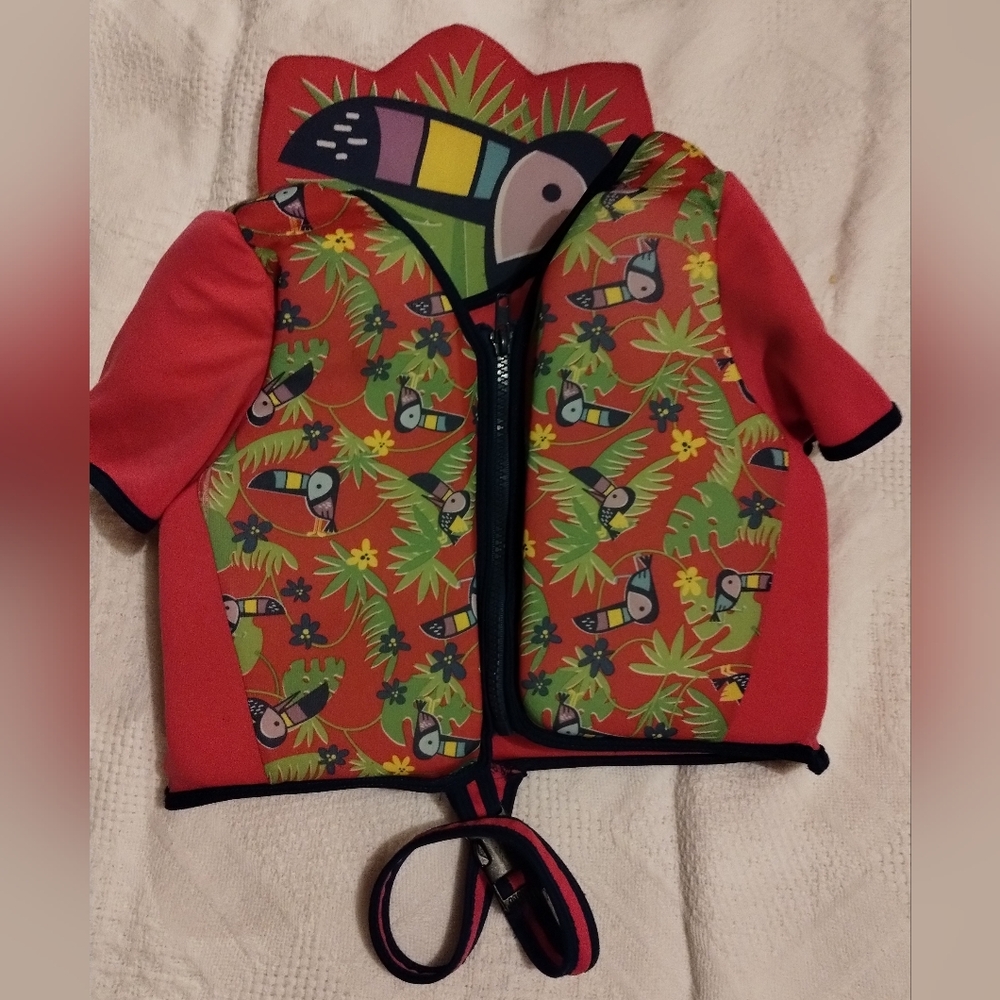 Colorful Toucan Kids Jacket